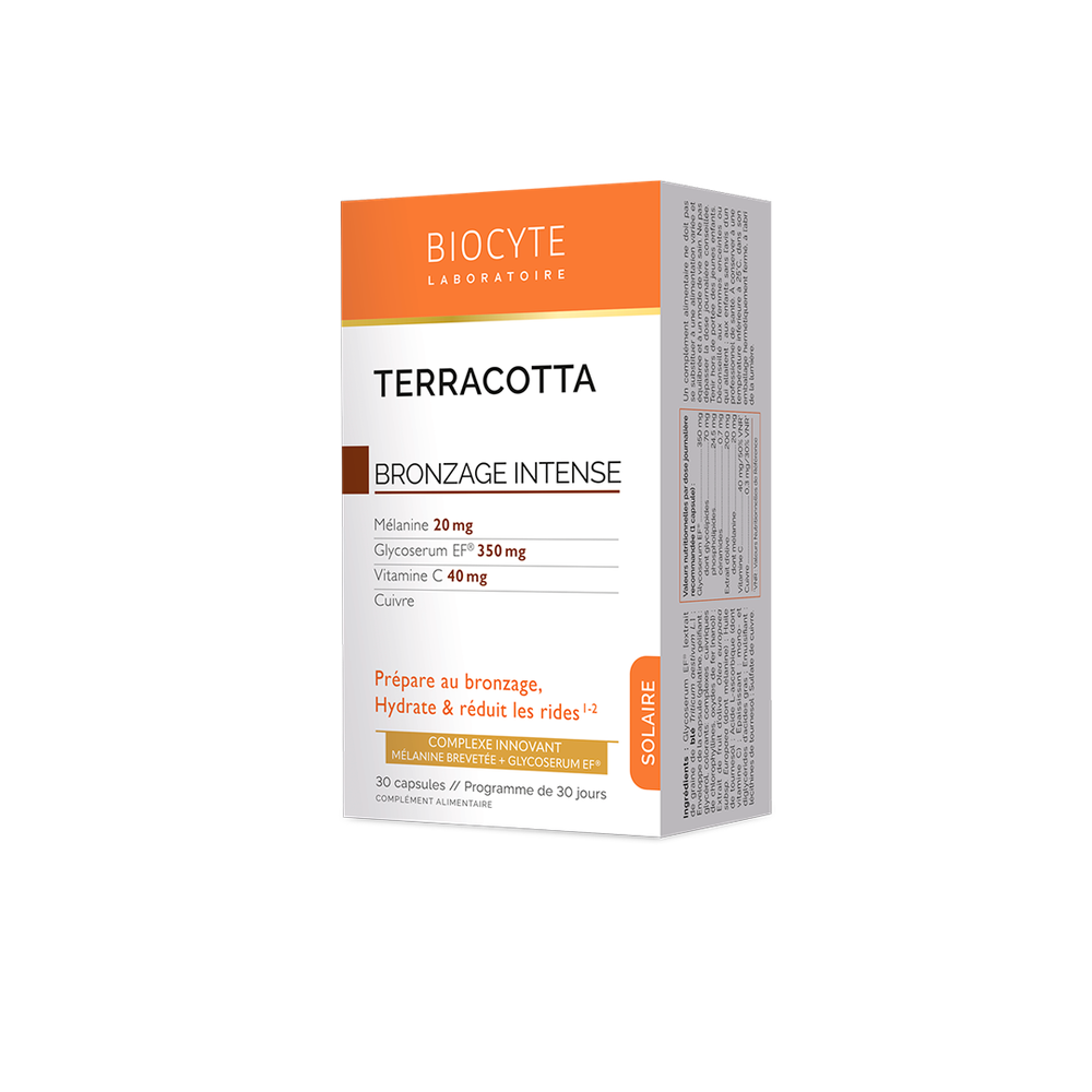 Biocyte TERRACOTTA BRONZAGE INTENSE NEW: 30 капсул