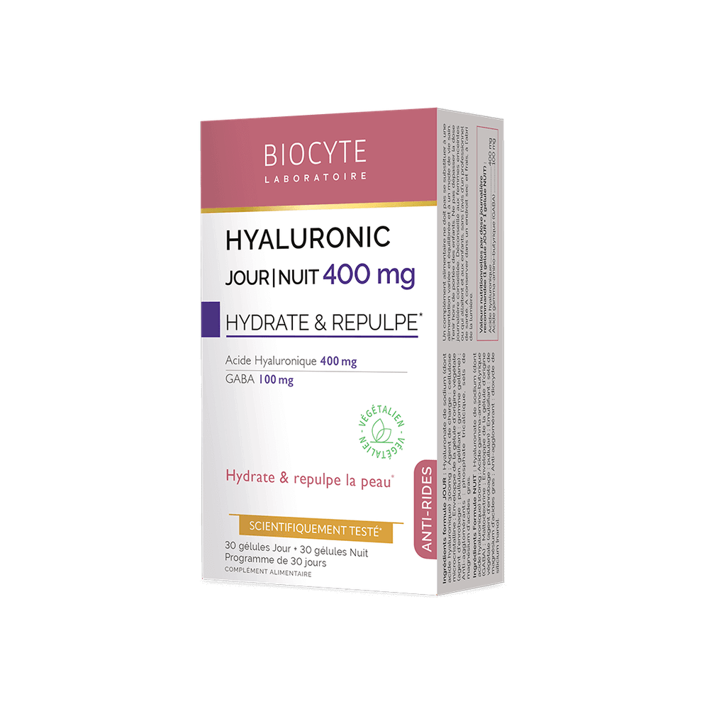 Biocyte Hyaluronic Jour/Nuit 400Mg 60 капсул: в корзину PEAHY12.6295128 Цена мастера