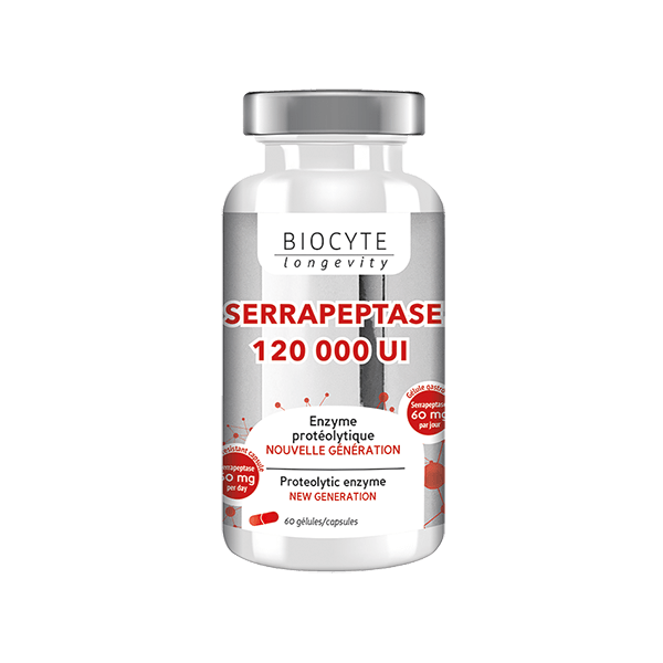 Serrapeptase: 60 капсул - 1619₴