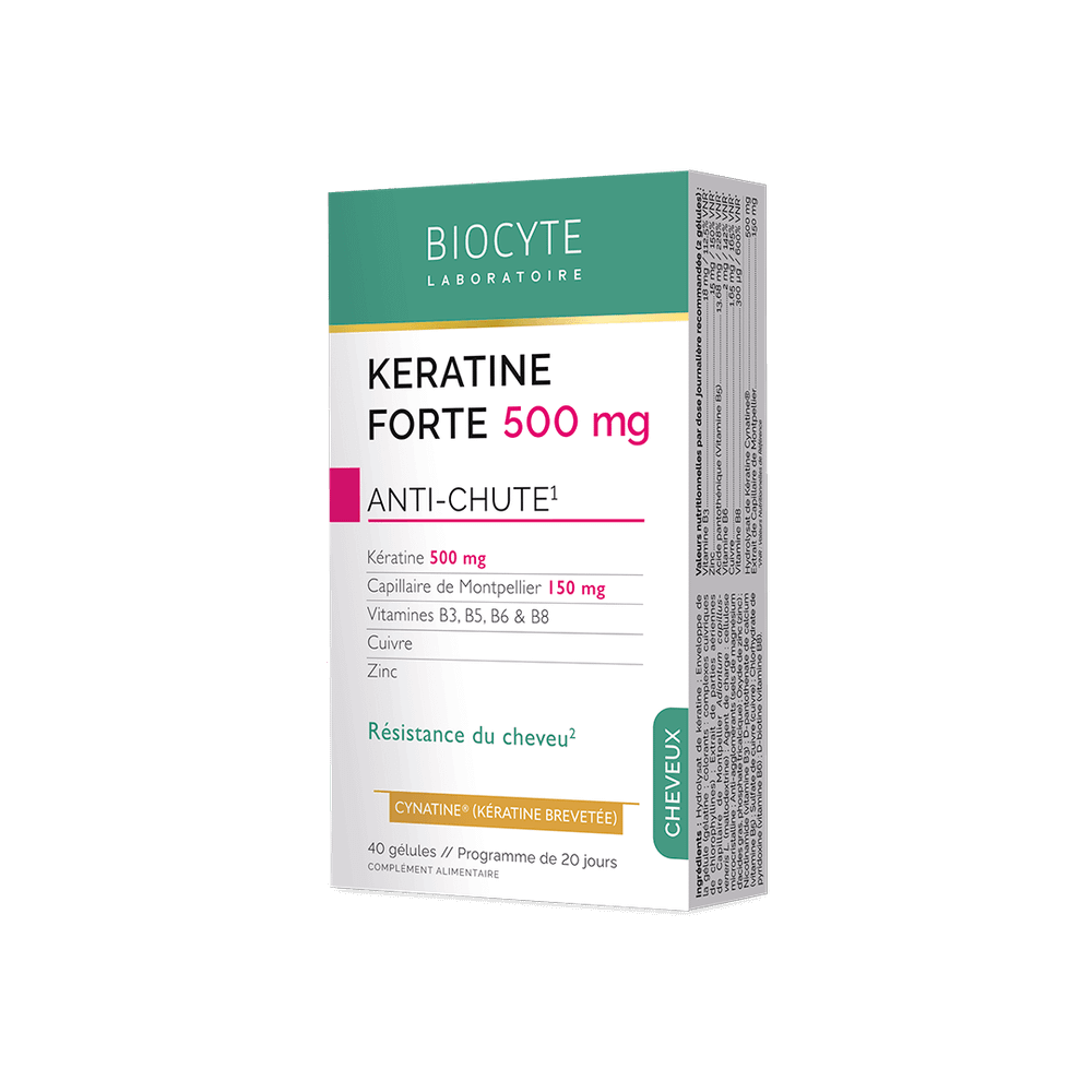 Biocyte Keratine Forte Anti-Chute 40 капсул: в корзину CHEKE17.6161808 Цена мастера