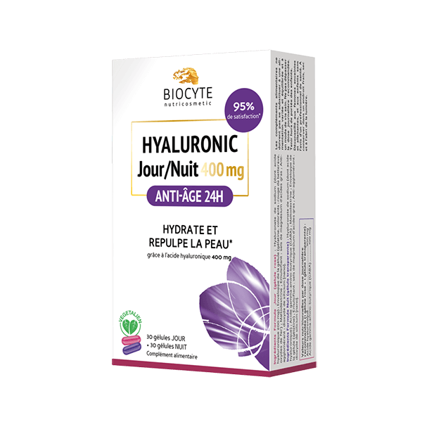 Biocyte Hyaluronic Jour/Nuit 400Mg 60 капсул: До кошика PEAHY12.6295128 Ціна майстра