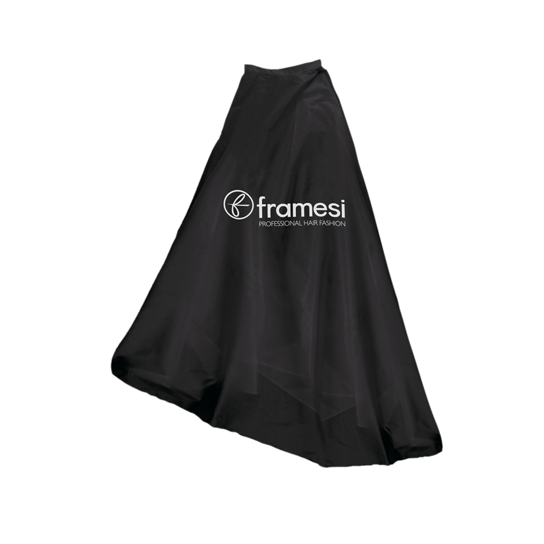 Framesi Накидка чорна Black cutting cape 1 шт: До кошика G99757 Ціна майстра